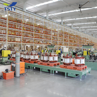 Transformador Eléctrico Industrial Trifásico de Distribución para Exteriores, Sumergido en Aceite, TSTY 400KVA 630KVA 11/415KV