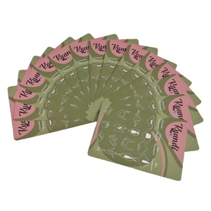Custom Design Printing Lined Art Paper Cards Greeting Gift Post Cards Business Thank You Cards