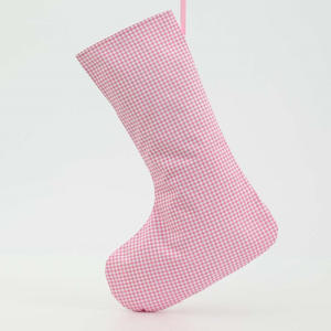 Nouveautés Arbre Géant Décoration Cadeau Géant Chaussettes Vichy Brodé Bas <span class=keywords><strong>de</strong></span> Noël - Product Image 4