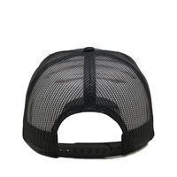 Gorra Trucker Vintage con Logotipo Personalizado, Gorra de Béisbol con Malla y Cierre a Presión, Visera Plana Negra, Gorra de Caza para Exteriores, Ajustable, Estilo Urbano