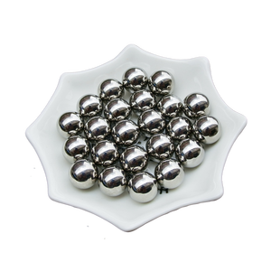 Bolas de Acero Inoxidable <span class=keywords><strong>AISI</strong></span> <span class=keywords><strong>420</strong></span> Pulido Espejo de 5mm/6.5mm/7mm <span class=keywords><strong>HRC</strong></span> 55-62, Directo de Fábrica, para Aplicaciones Eléctricas y Mecánicas - Product Image 1