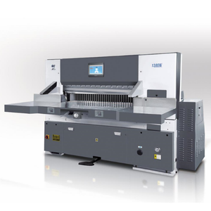 Cortadora de PVC de 1150 y 1300mm con cuchillo HSS, cortadora de papel de alta resistencia, cortadora de papel CNC con pantalla táctil - Product Image 1