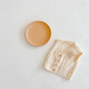 Nuevo estilo ropa de bebé niños y niñas de 0-3 años <span class=keywords><strong>Chaleco</strong></span> de punto <span class=keywords><strong>Chaleco</strong></span> de algodón suéter - Product Image 3