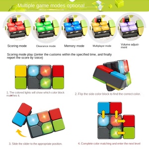 Juguete Educativo <span class=keywords><strong>de</strong></span> Madera con Música y Luces para Niños <span class=keywords><strong>de</strong></span> 4 a 6 Años, <span class=keywords><strong>Juego</strong></span> <span class=keywords><strong>de</strong></span> Construcción Transfronterizo para Padres e Hijos - Product Image 2