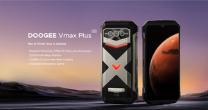 Teléfono inteligente DOOGEE V Max Plus 5G nuevo al por mayor 22000mAh 36GB (16GB + hasta <span class=keywords><strong>20GB</strong></span> RAM extendida) 512GB 200MP móvil Español 5G - Product Image 3