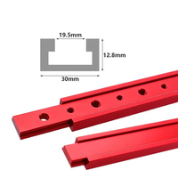 Scie circulaire de Table tige d'onglet tige de jauge coulissante fente en t rail d'onglet t fente de fixation de vis en alliage d'aluminium pour l'usinage du bois bricolage