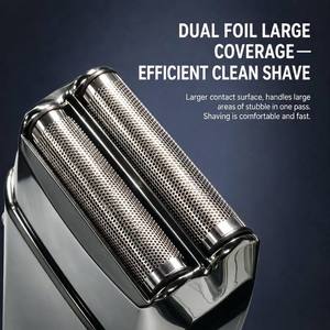 Kit Completo de Cortadora y Recortadora de Pelo <span class=keywords><strong>para</strong></span> Barbería, Recargable, Afeitadora Eléctrica <span class=keywords><strong>para</strong></span> Barba y Rostro, Kit de Barbería Profesional - Product Image 5