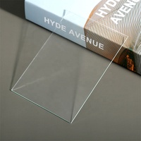 Bingkai Foto Kaca Tempered Bening 3mm, Ukuran Kustom 8x10 4x6 Inci, Desain Modern Industrial Solid Flat, Tahan Lama dan Aman