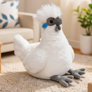 Juguete de Peluche de Pollo de 28 cm, Decoración para el Día de Pascua - Product Image 4