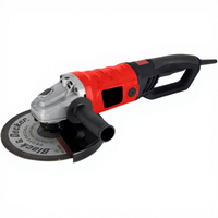 220V 127V meuleuse d'angle électrique à main à interrupteur à palette de qualité industrielle 230mm/180mm 6500RPM 2200W