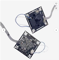 Module de caméra AHD haute définition 1080P fourni par l'usine, objectif sténopé 38*38 FF avec IR-CUT pour la surveillance d'entrée