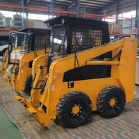 Petit chargeur de direction diesel mobile type mini 500kg 700kg 850kg 950kg