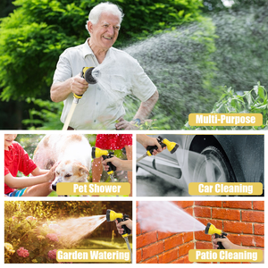 Carrete de manguera de agua de jardín retráctil portátil de alta calidad de alta presión para riego de jardín - Product Image 5