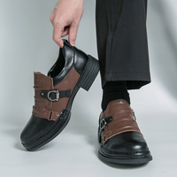 Designer Elegante Herren Leder Formelle Arbeitsschuhe Schöne Italienische Leichte Anzugschuhe Freizeitschuhe Slipper Herrenschuhe