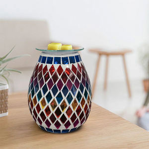 <span class=keywords><strong>Lampe</strong></span> électrique pour diffuseur d'arôme, boule de verre en forme d'œuf, vente en gros, brûleur de cire - Product Image 2