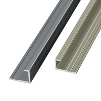 Apolloxy garniture décorative plinthe en alliage d'aluminium plinthe revêtement mural en aluminium revêtement mural extérieur en métal en aluminium fo