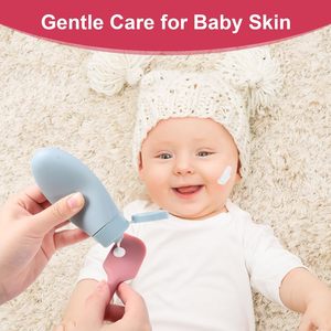 Nuovo prodotto per bambini spatola per pannolini per bambini in Silicone morbido applicatore spazzola testa con Base di aspirazione con Logo personalizzato - Product Image 6