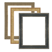 Cadres photo en bois massif de haute qualité, design artisanal style ferme, marque GTFRAME, couleurs or, argent, noir, vente en gros OEM ODM