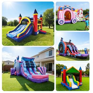 Hot Sale Castle Party Inflatable Bounce House Slide Bouncer <strong>Jumper</strong> Commercial Inflatable Castle Bounce House for Kids - Product Image 3