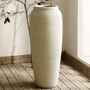 Macetas Redondas Creativas para Plantas de Interior, Centros de Mesa de Cerámica Antigua Hechas a Mano, Macetas de Cerámica Grandes y Pequeñas para Decoración del Hogar - Product Image 3
