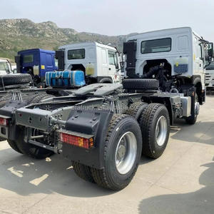 Camion tracteur Howo 6x4 diesel 430 ch pas cher de Chine, châssis de camion de remorquage 10 roues pour livraison de matériel lourd, en vente - Product Image 6