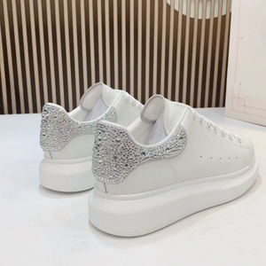 Zapatillas Deportivas de Lujo de Diseñador 2026, con Detalle de Diamantes, Suela Gruesa, Transpirables, Blancas, Cerradas, para Parejas, Casuales - Product Image 3