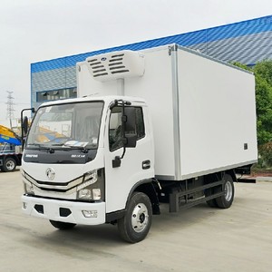 DONGFENG 4x2 New <b>Refrigerated</b> Truck 5 Ton Vegetables Fruits Ice Cream Fish Meat Freezer Frozen Truck - Product Image 2