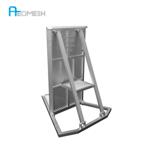 Barrière de concert en aluminium AEOMESH, très vendue |   Prix d'usine flexible, fabriqué à Guangzhou pour les scènes scolaires et le contrôle des foules - Product Image 4