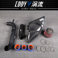 Installation OEM de boîte à air d'admission d'air en fibre de carbone EDDY pour Volkswagen Golf R MK8 Scirocco R 2.0T EA113 conçue avec numérisée en 3D