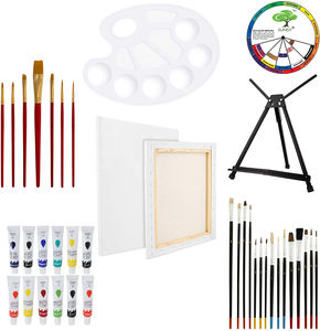 Ensemble de <span class=keywords><strong>peinture</strong></span> de papeterie d'art de <span class=keywords><strong>dessin</strong></span> d'enfants d'école en gros ensembles d'art de toile tendue sur chevalet - Product Image 2