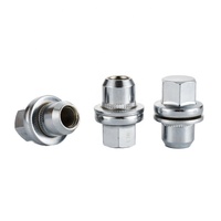 Nouveau chromé 40Cr M14X1.5 Norme ISO N° OE Ecrou de roue RRD500042 pour Range Rover