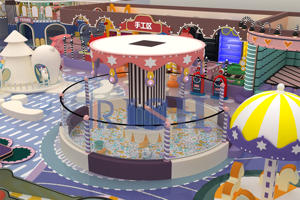 Parque de Atracciones de Diseño Moderno, Piscina de Pelotas Grande, Equipos de Parque de Diversiones, Equipos de Juego, Parques Infantiles Interiores para Niños - Product Image 2