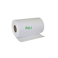 Rouleau de papier filtre en fibre de verre de qualité industrielle, directement de l'usine, support filtrant en microfibre de verre pour liquide de refroidissement de machine CNC