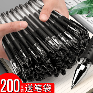 A007 Gel Pen 0.5mm Bullet Tip Water Based Ink Blue Black Red Office School Supplies Plastic Body Signature Pen - Product Image 5