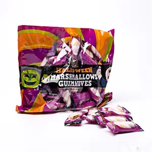 Very Popular Gummy Candy Mini Twisted Marshmallow Candy for Halloween Series