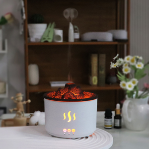 Cf bán Hot núi lửa hương thơm defuser 500ml Mini khói vòng lửa ngọn lửa Núi Lửa không khí tạo độ ẩm khuếch tán với từ xa - Product Image 1