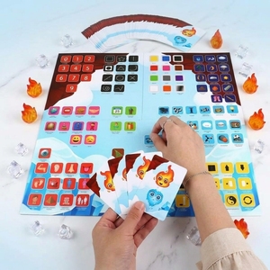<span class=keywords><strong>Jeu</strong></span> de société éducatif personnalisé et écologique, <span class=keywords><strong>jeu</strong></span> de cartes pour soirées sociales, <span class=keywords><strong>jeu</strong></span> en papier imprimable pour l'apprentissage familial - Product Image 2