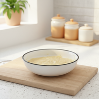Pâte de gingembre personnalisée, texture lisse, saveur douce, ingrédient culinaire pratique prêt à l'emploi pour la marinade, les sautés et les soupes