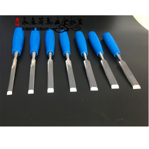 Cinceles para trabajar la madera, mango de plástico, 130 mm de longitud, herramientas manuales planas y redondas para carpintería - Product Image 2