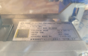 Type à levier / Type rotatif Série IP8000/8100, SMC Électro-pneumatique IP8000-031-X113, 4-20mADC - Product Image 6