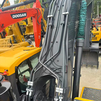 Excavatrice hydraulique lourde Volvo EC480 d'occasion, système hydraulique d'origine stable, grande machine de terrassement