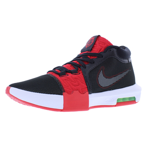 Scarpe da uomo Nike Lebron Witness Viii Faze Colore: Nero/Rosso 100% autentiche - Product Image 1