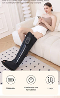 Meilleures ventes Machine de massage électrique de récupération à 4 chambres Bottes de compression d'air Therapy Leg Massager