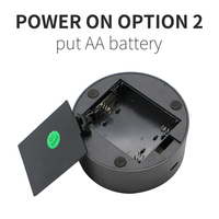 Base de lámpara LED RGB para luz nocturna 3D, luz Led negra acrílica 3D, luz nocturna táctil con Cable USB y Control remoto