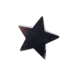 Hợp kim phẳng năm cánh sao Nail vết sưng trang trí phụ kiện cho quần áo giày Túi đinh tán kim loại Sao móng tay - Product Image 1