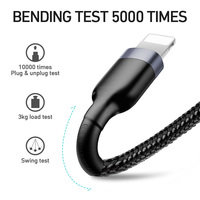 BWOO kabel data pengisi daya cepat, kabel data usb c, kabel pengisian daya cepat, kabel data usb tipe-c, kabel ponsel kepang nilon untuk android, produk baru