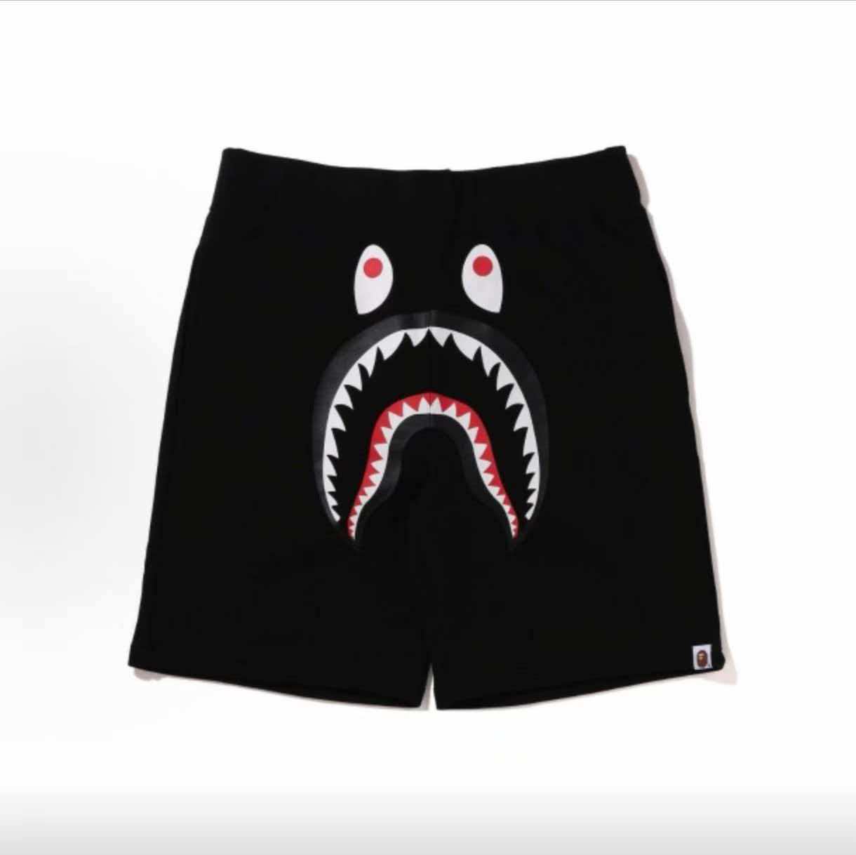 Pure black shorts