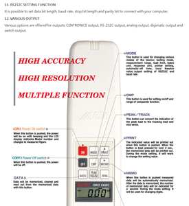 Nouveau jauge numérique / compteur de poussée-tirage ALGOL japonais authentique importé HF-2 - Product Image 5