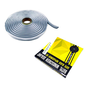 Epdm Automotive Rubber Seal Strip 10M <b>Waterproof</b> <b>Adhesive</b> For Car Windshield Replacement Kit - Product Image 1