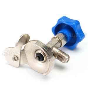 Tuyaux de recharge de réfrigérant R134A 250 PSI pour climatisation automobile avec manomètre - Product Image 5